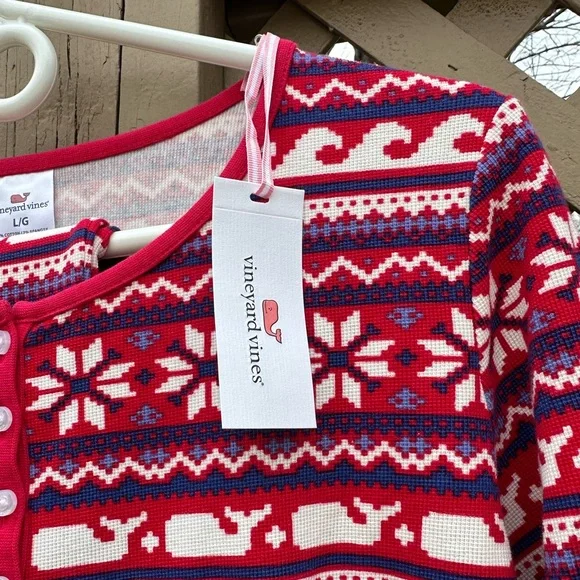 NWT Vineyard Vines Holiday Pajamas - Picture 10 of 11